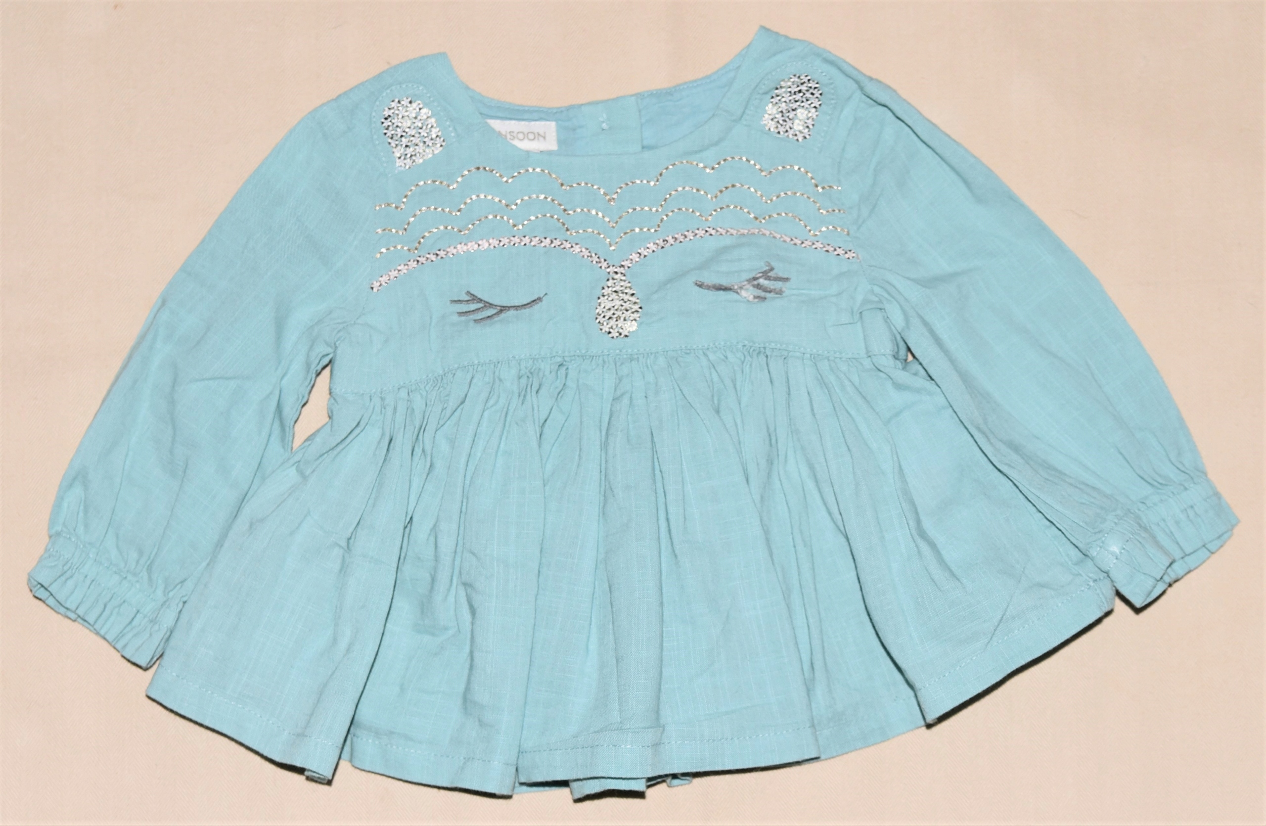 MONSOON CUDNA KOSZULA TUNIKA BLUZKA 0-3M 62 Marka Monsoon