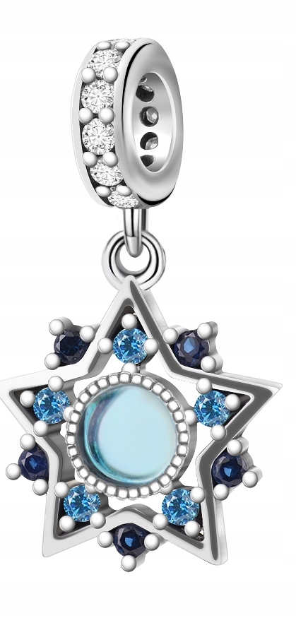 

Charms Gwiazda Srebro S925 Zawieszka do Pandora
