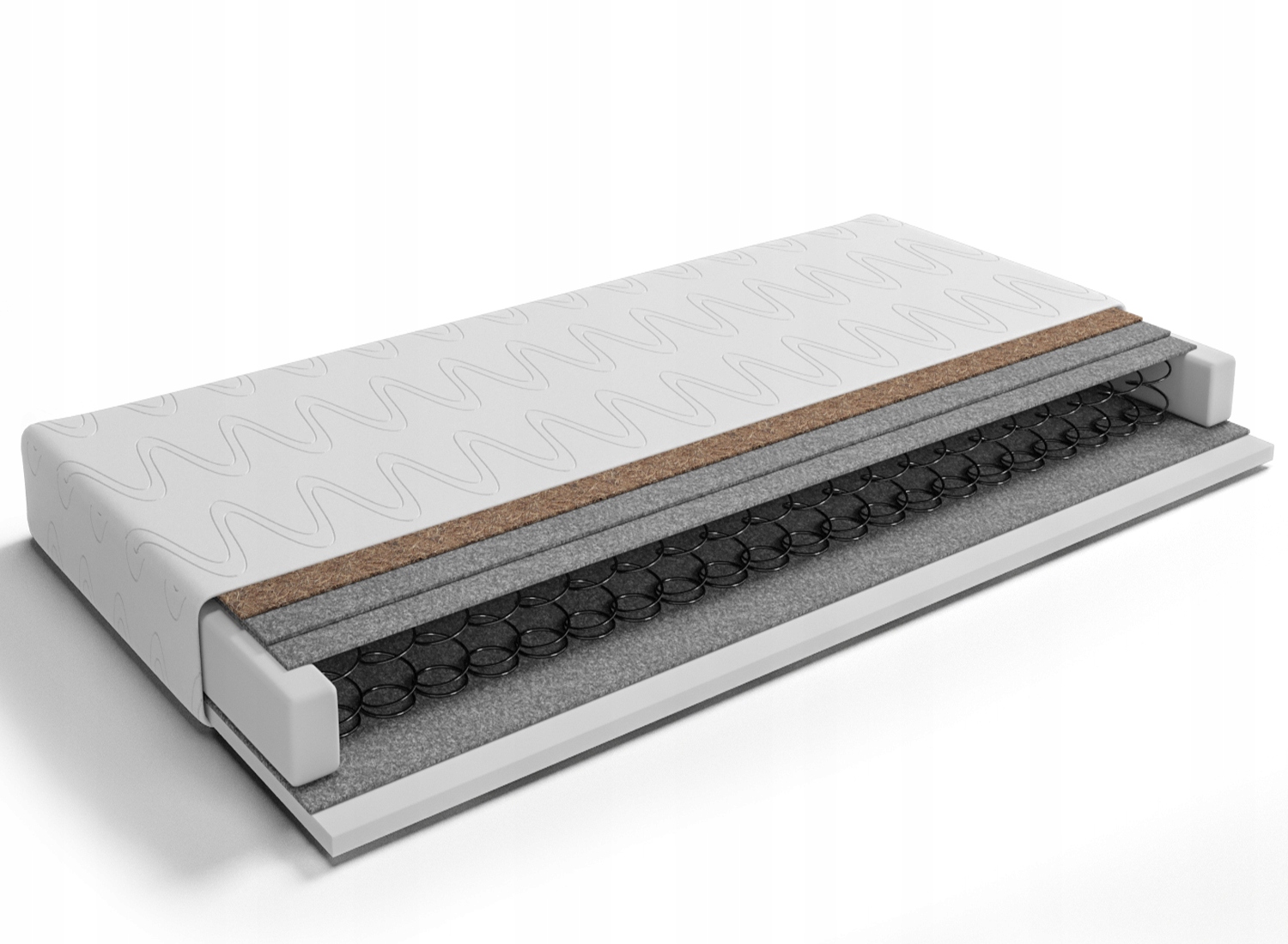 

Materac Bonell Kokos Dwustronny 90x200 15 cm