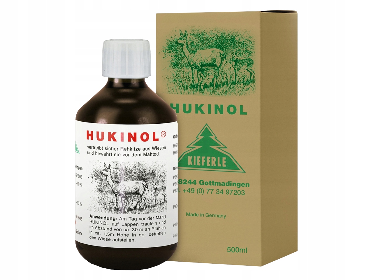 

Płynny odstraszacz Kieferle Hukinol 500ml