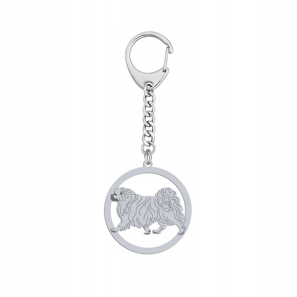 Přívěsek Na Klíče na klíče se psem Tibetský španěl 925 Šperky Gravírování