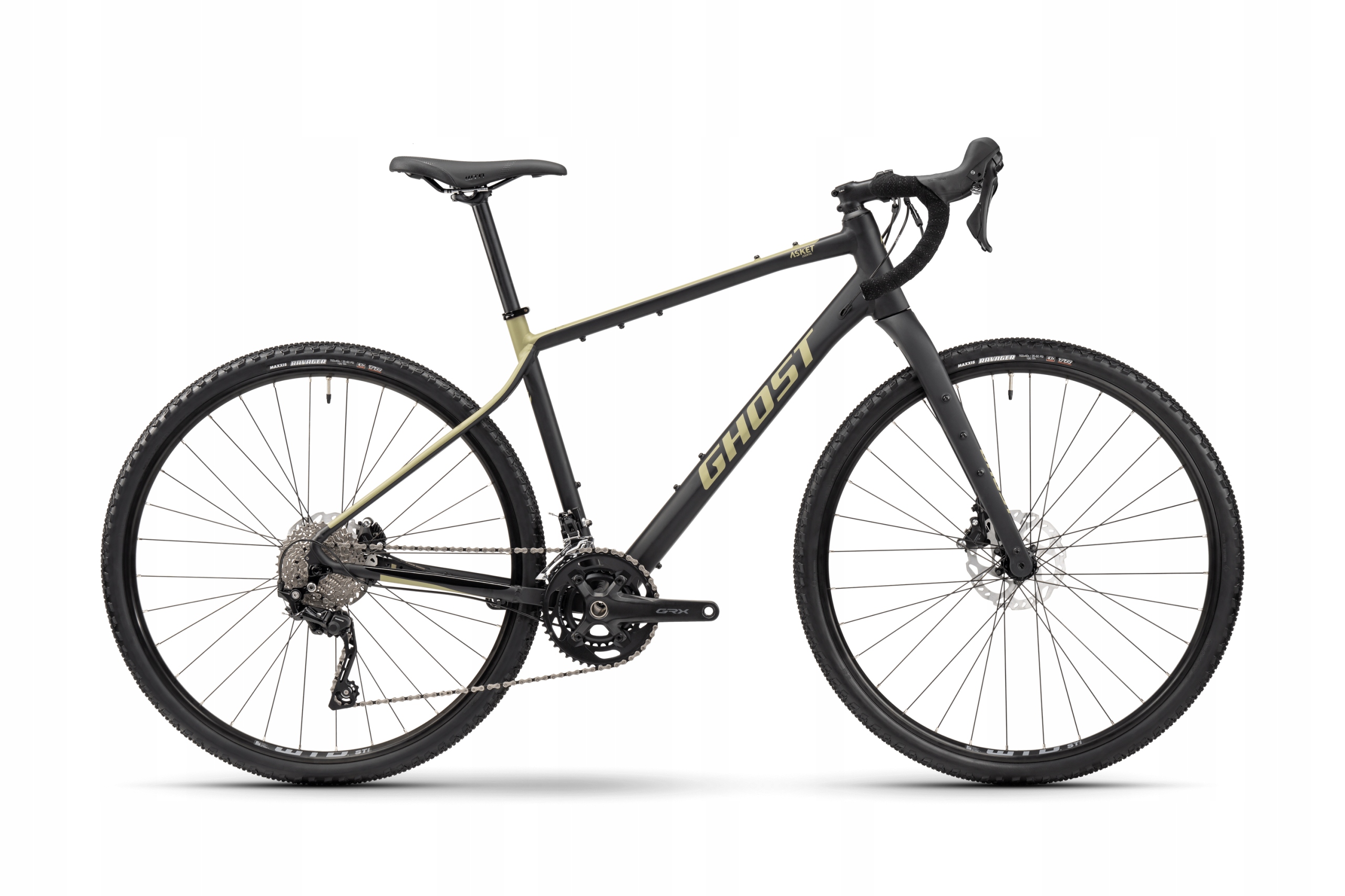 Rower Gravel Ghost Asket Essential Al rama L Uni black/light khaki