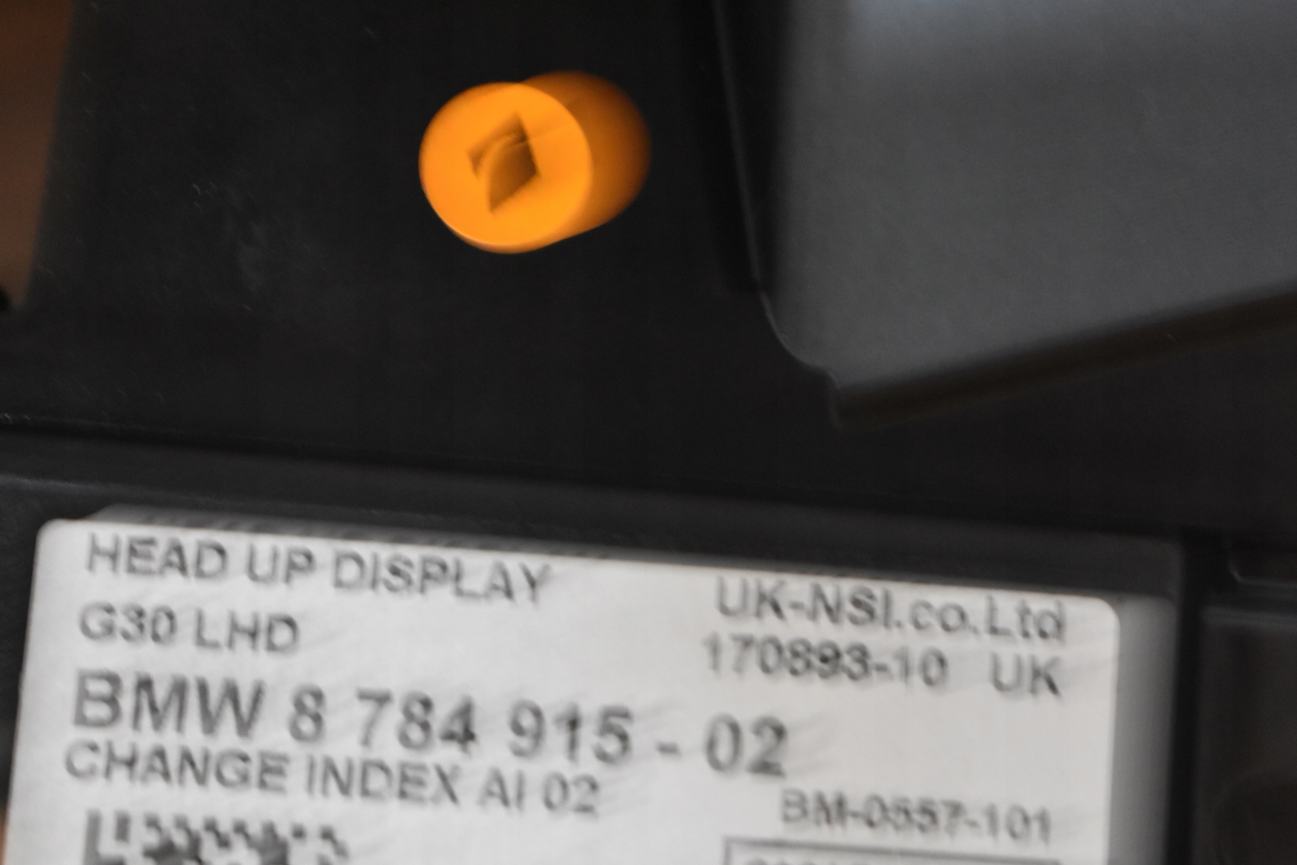 IDEALNY display HEADUP HEAD UP BMW G30 G31 1 9