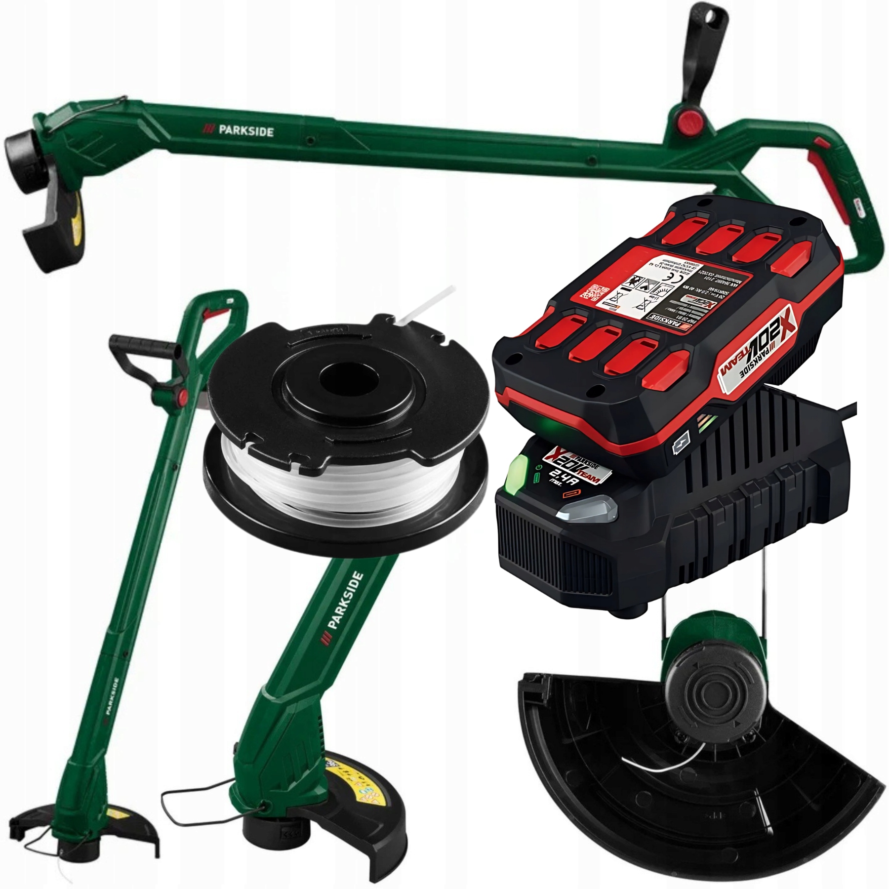 Podkaszarka akumulatorowa Parkside Part 20-Li A1 20V +Akumulator +Ładowarka