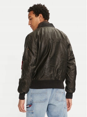 alpha industries Męskie Kurtka z imitacji skóry Alpha INDUSTRIES-123106 515