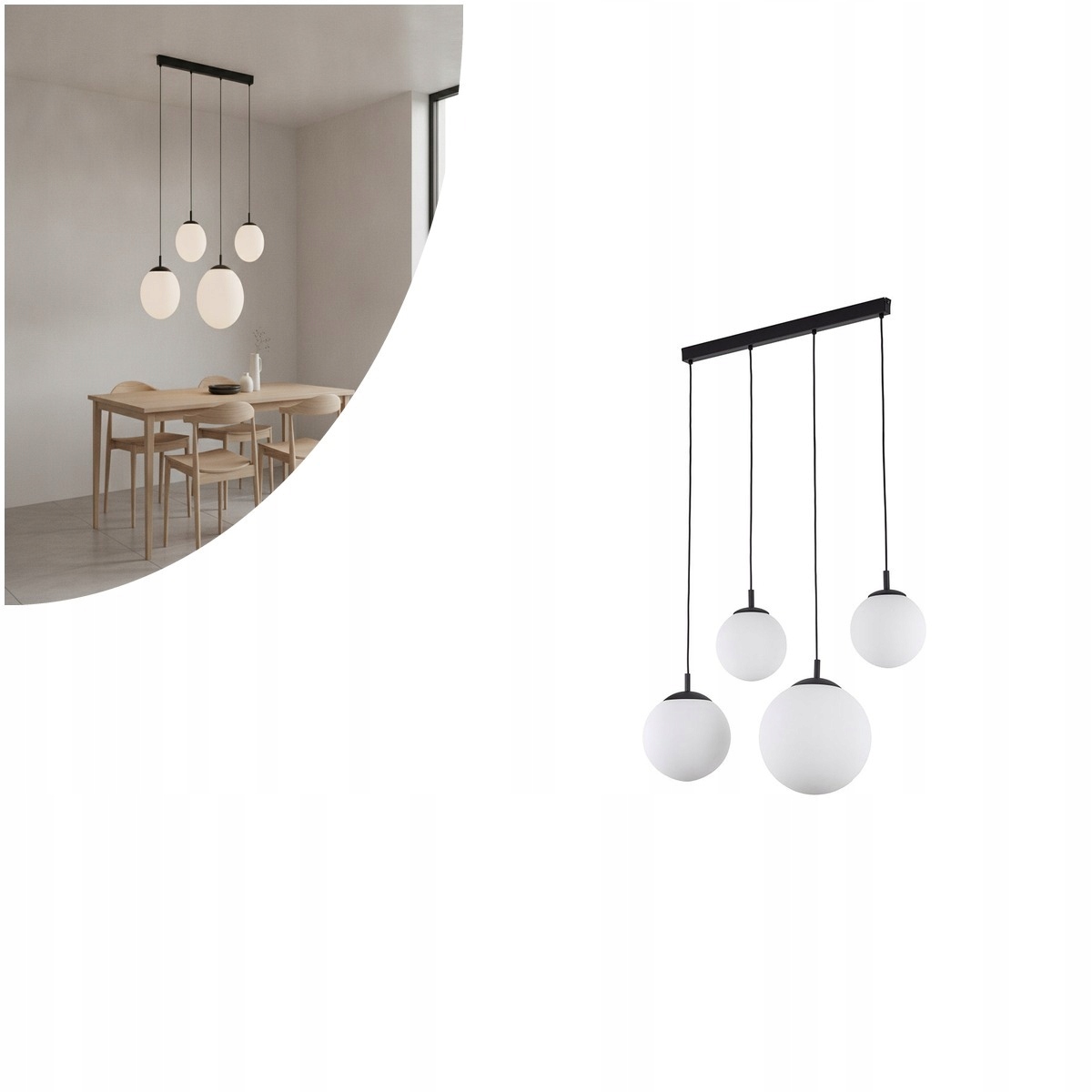 Závesná lampa Esme White 4790 Tk Lighting