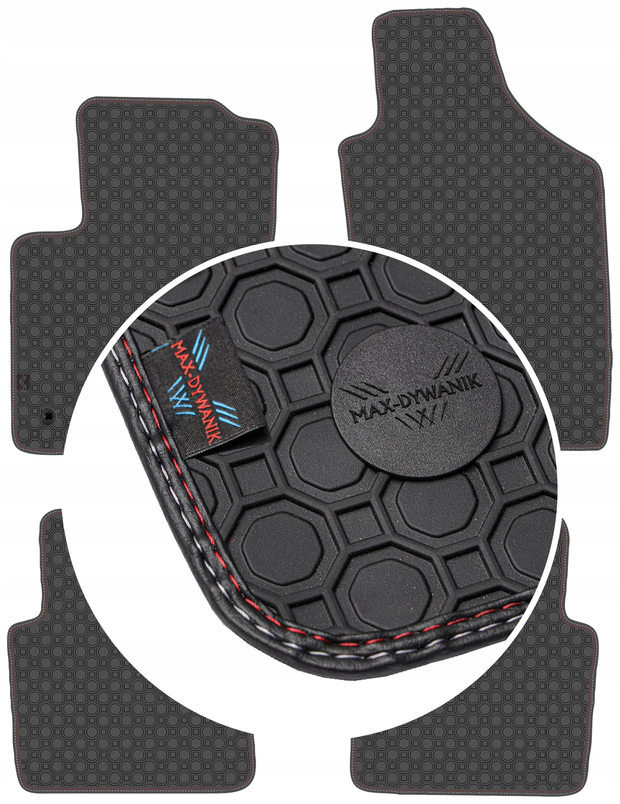 Fiat 500 Hb 2007 Koberce Čierne