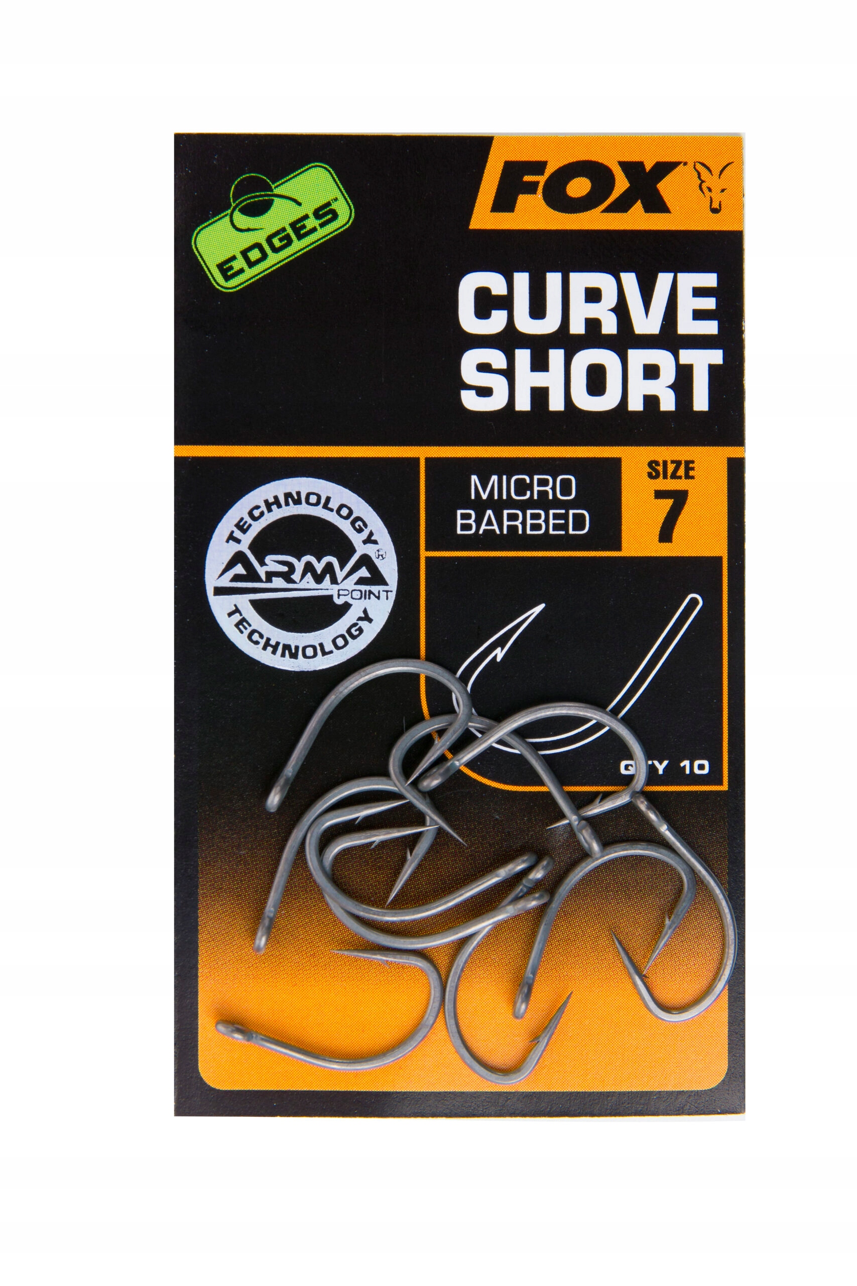 Haczyki Karpiowe Fox Armapoint Curve Short 2