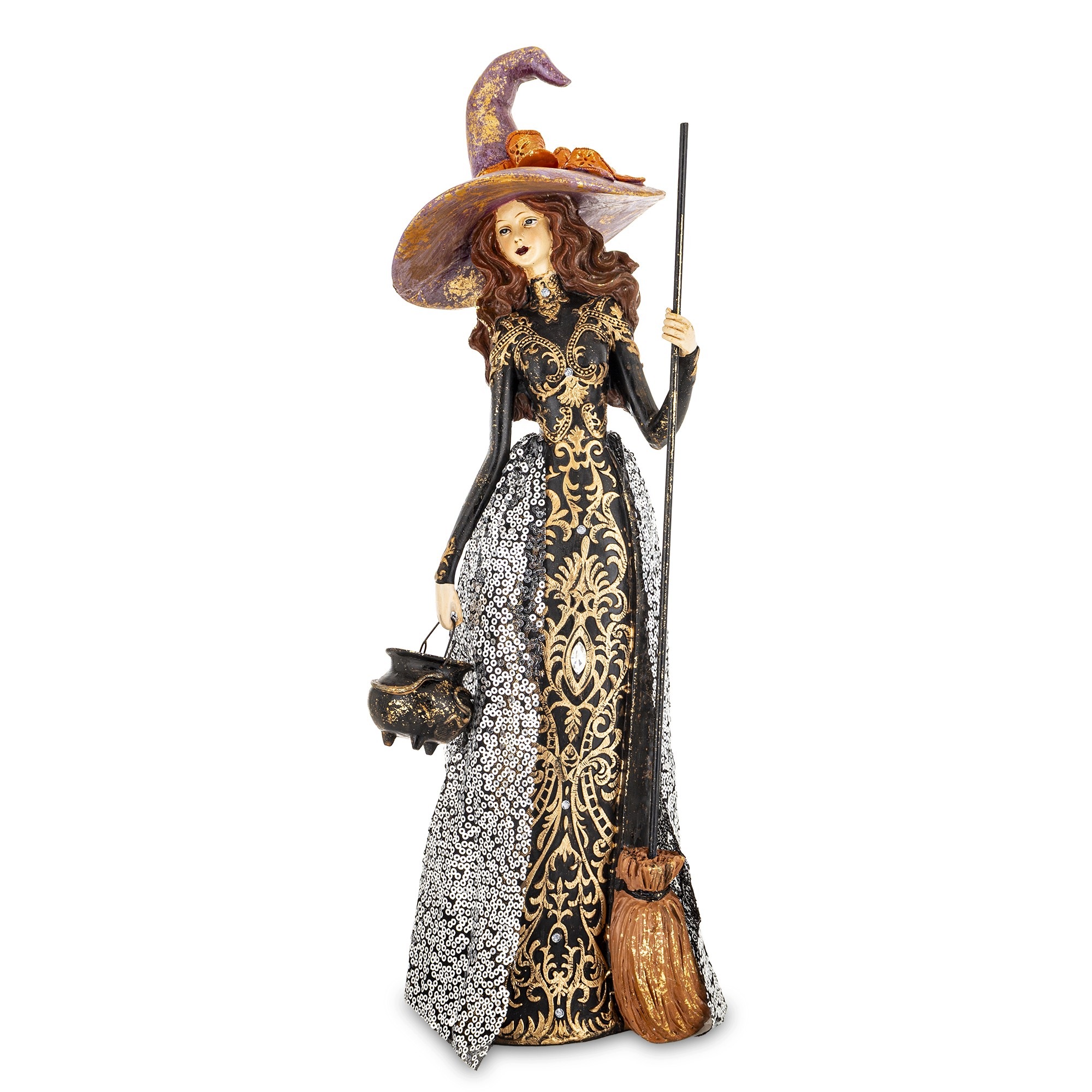 Figurka Wiedźmy – Efektowna Dekoracja Halloween I Gotycka Ozdoba