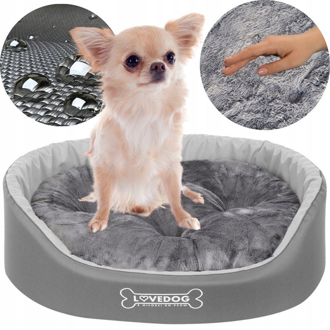 Pelíšek pro psa kočku Polský Výrobek potah pohovka kotec Lovedog S 50x40
