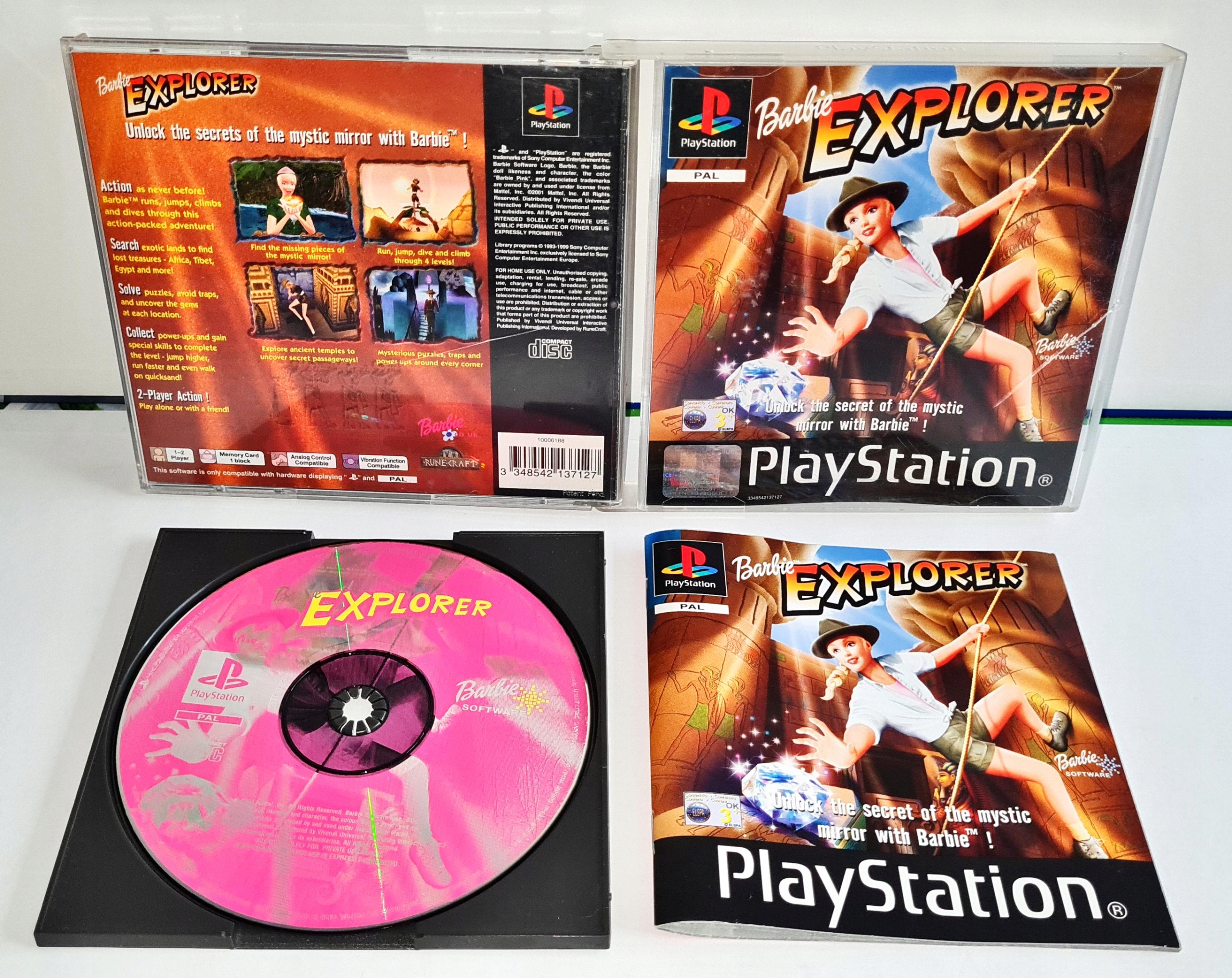 Gra BARBIE EXPLORER PSX 3XA