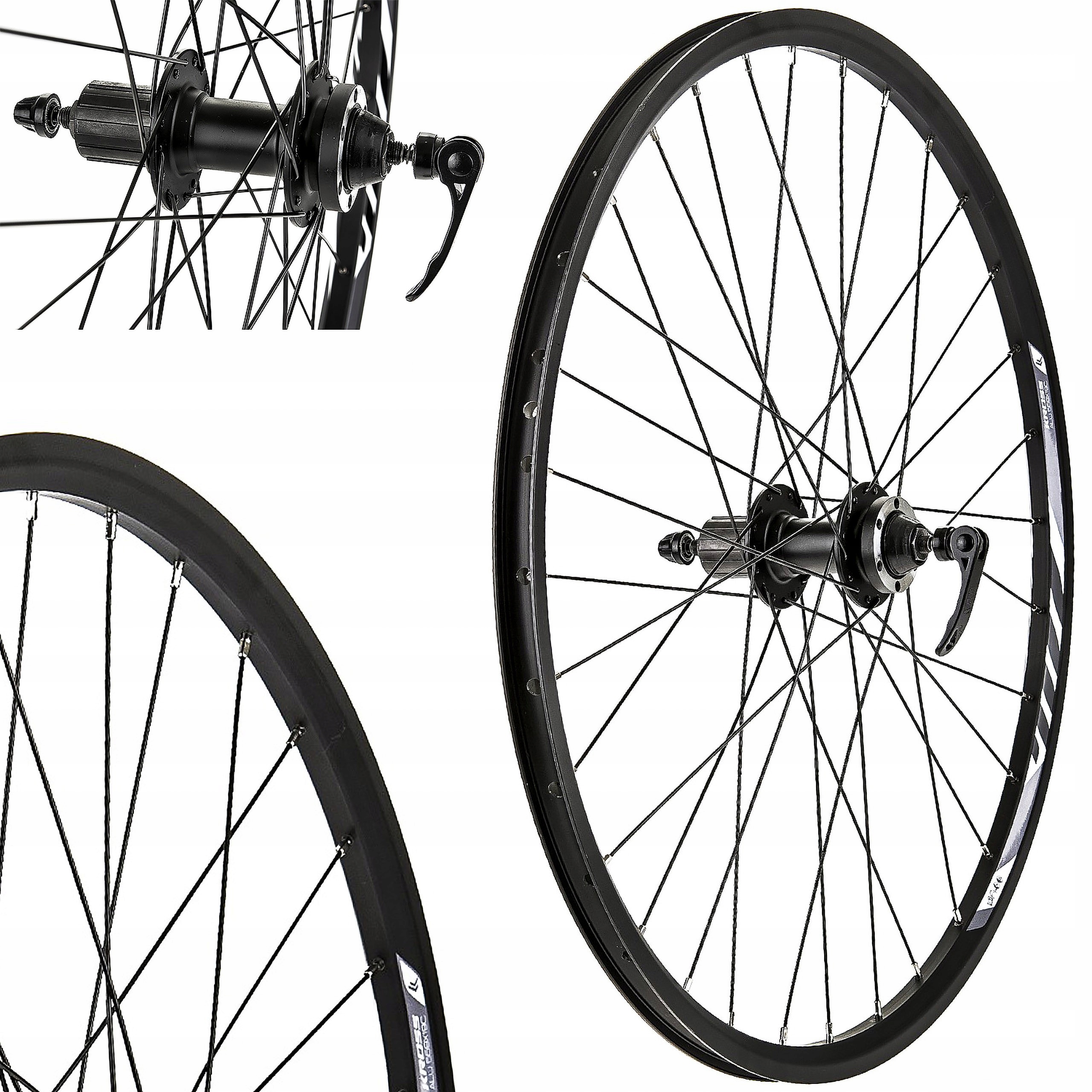 

Koło 26 Mtb Tył Kross Tarcza Kaseta 8-9 Czarne