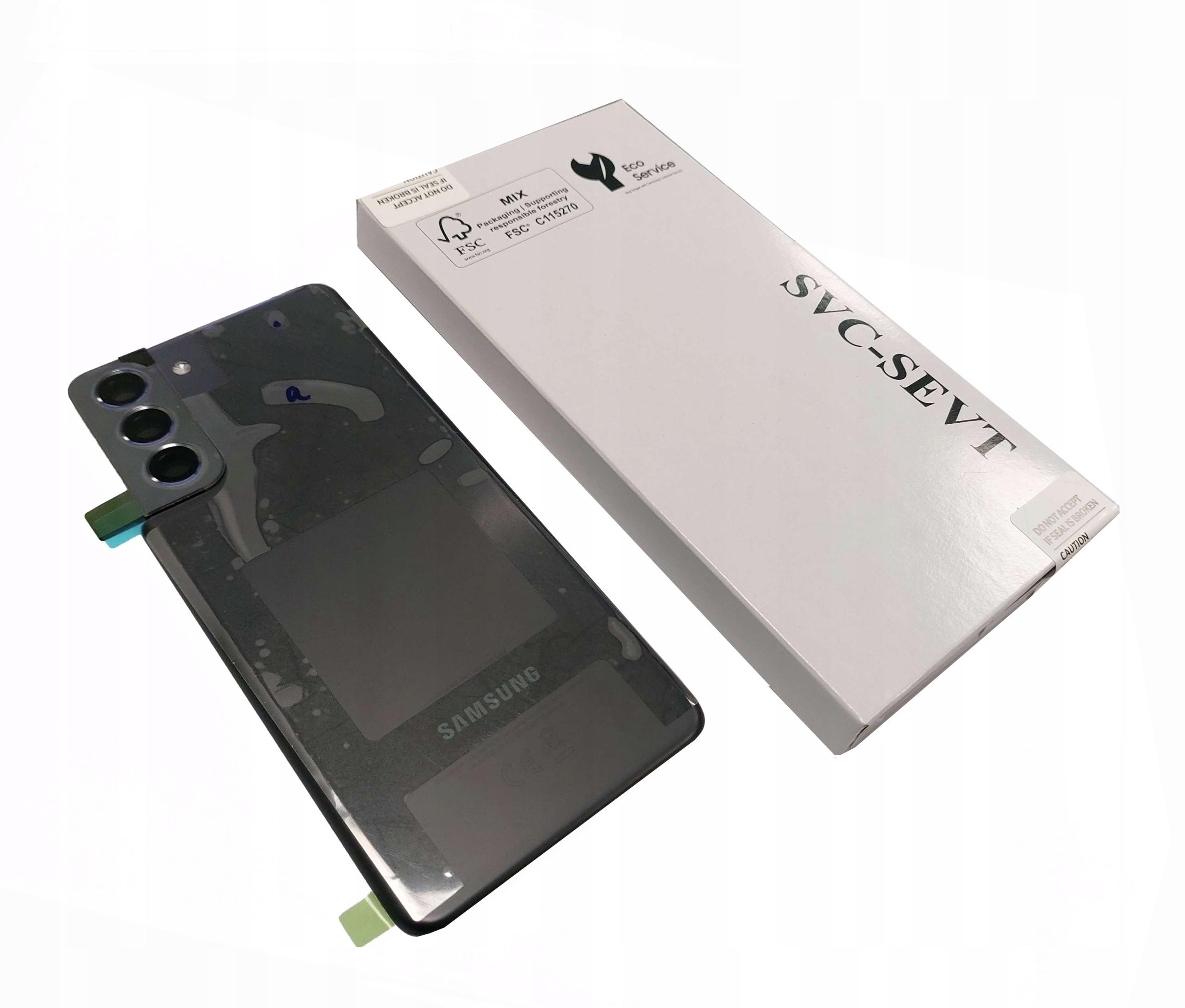 Oryginalna klapka pokrywa baterii Samsung S21 G991 szara GH82-24520A