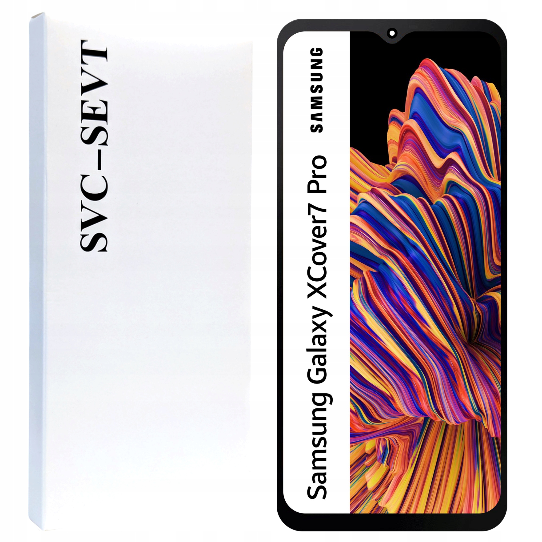 Originál Zila pre Samsung XCover 7 Pro LCD displej Digitizer Dotyk