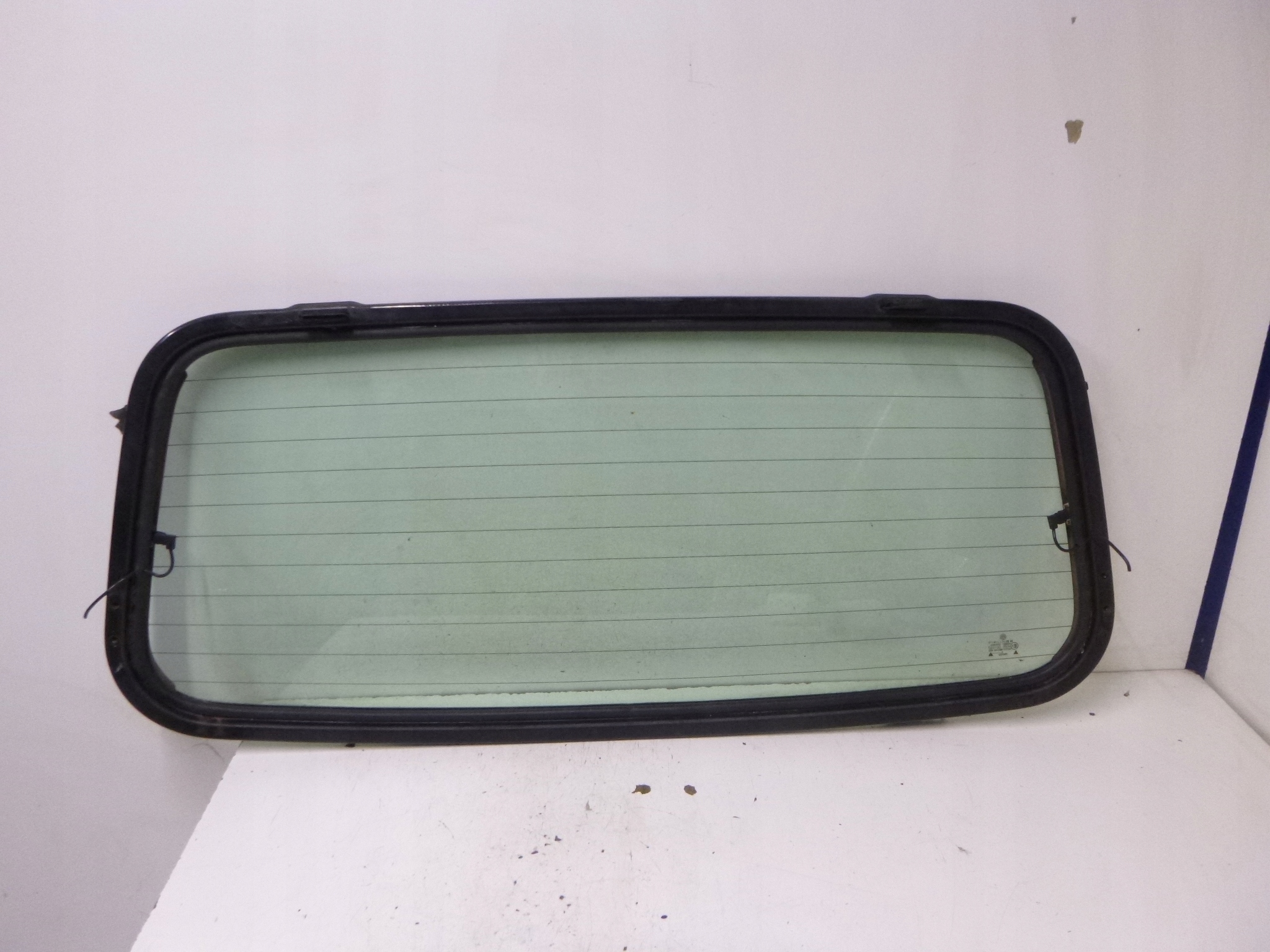 window rear w roof + frame VW Golf III Cabrio