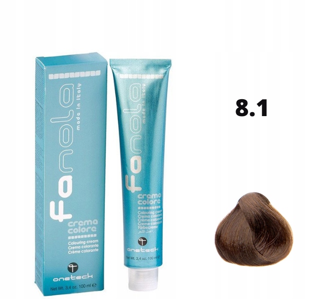 

Fanola Farba do Włosów Kolor 8.1 100ml
