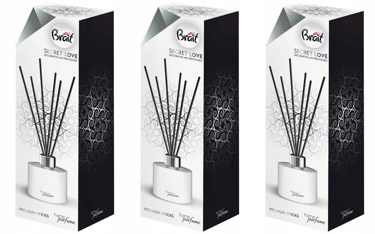 Levně Difuzér vonný Brait ovocný 3x100 ml
