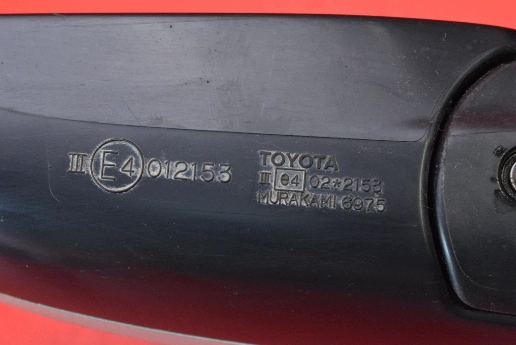 mirror left silver EU 012153 TOYOTA COROLLA VERSO 1 and 01-06 3 PIN