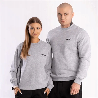 Sfd Wear Bluza Unisex Core Grey Bez Kaptura Dresowa Bawełniana Szara L