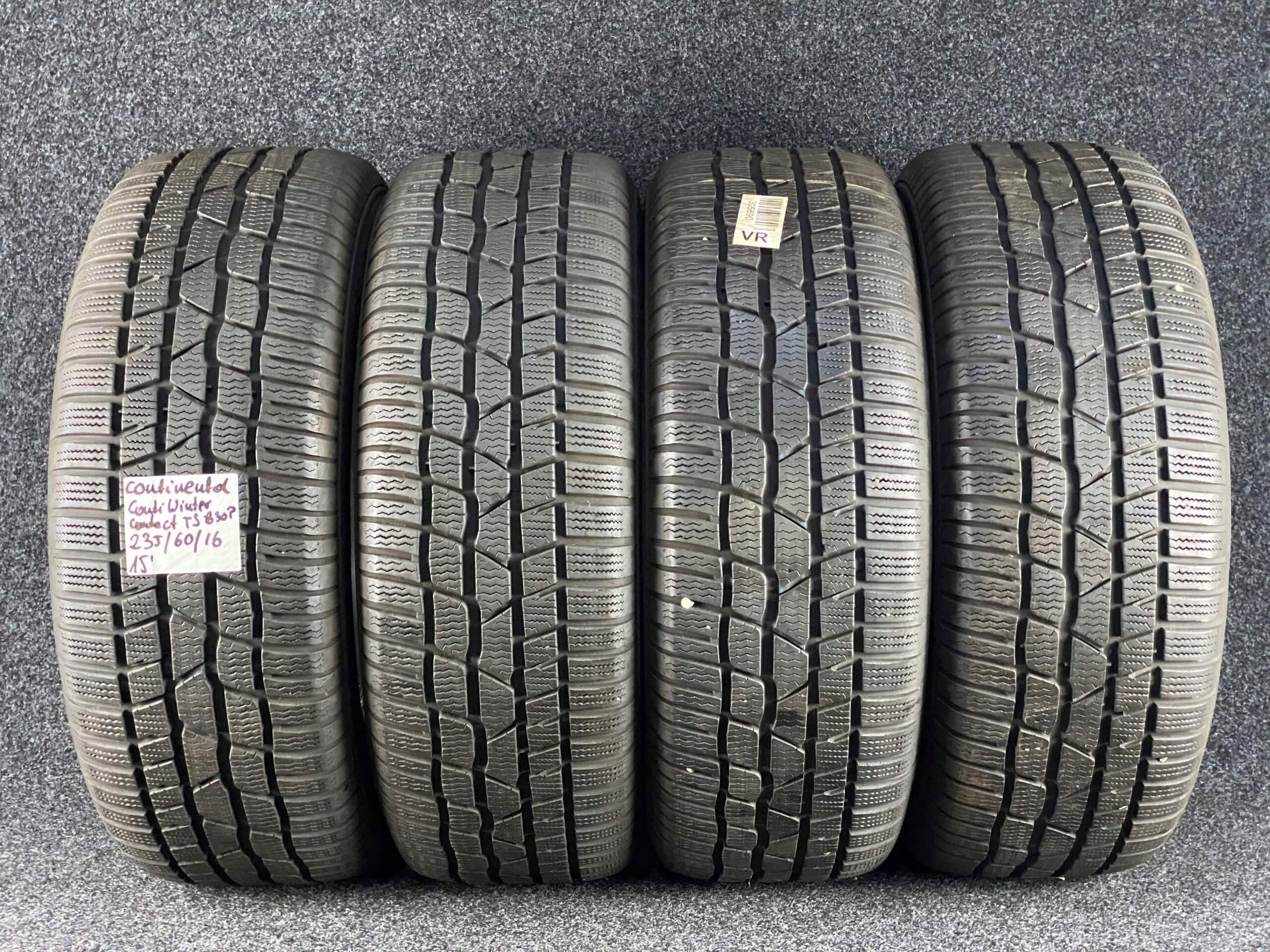 4x CONTINENTAL CONTIWINTERCONTACT TS830P 235/60R16