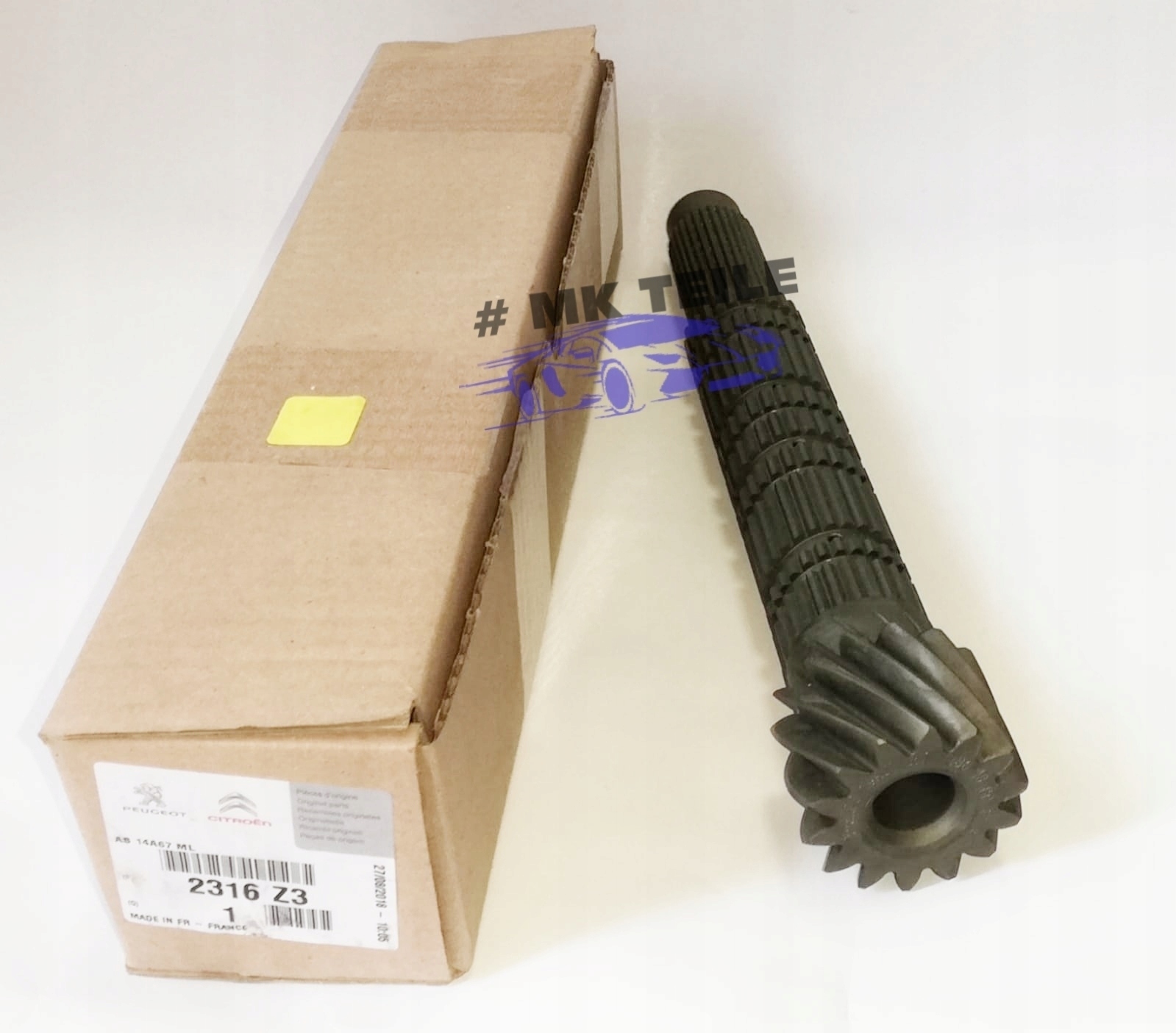 Wałek pośredni atakujący 14X67 FIAT CITROEN PEUGEOT