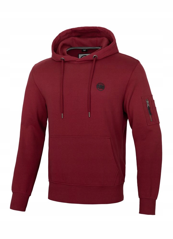 Bluza Dresowa Kaptur Pitbull Terry Everst Bordo roz. XL