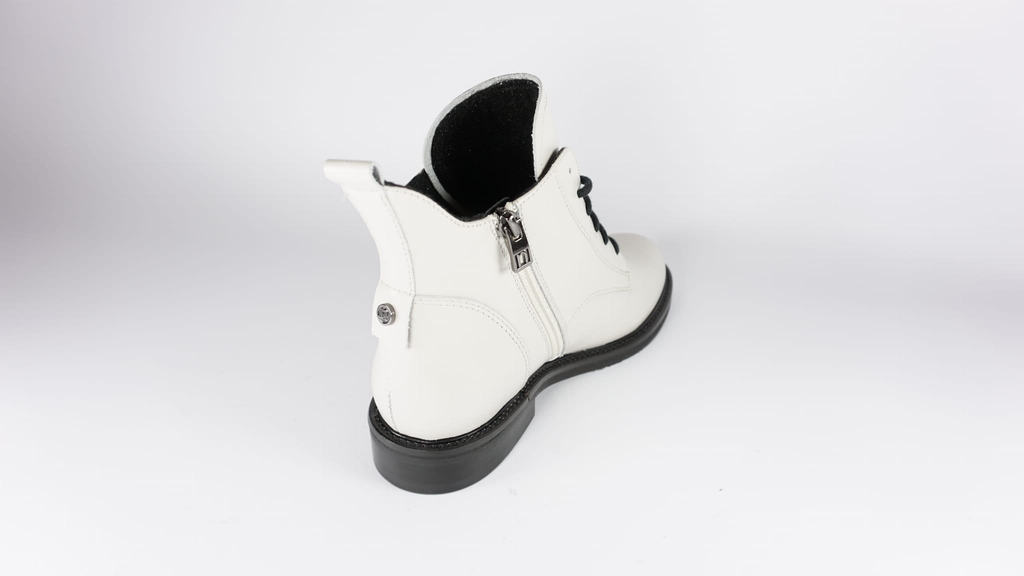 BOTKI NESSI 19628 SZARY 163 FILC R36 Wzór dominujący bez wzoru