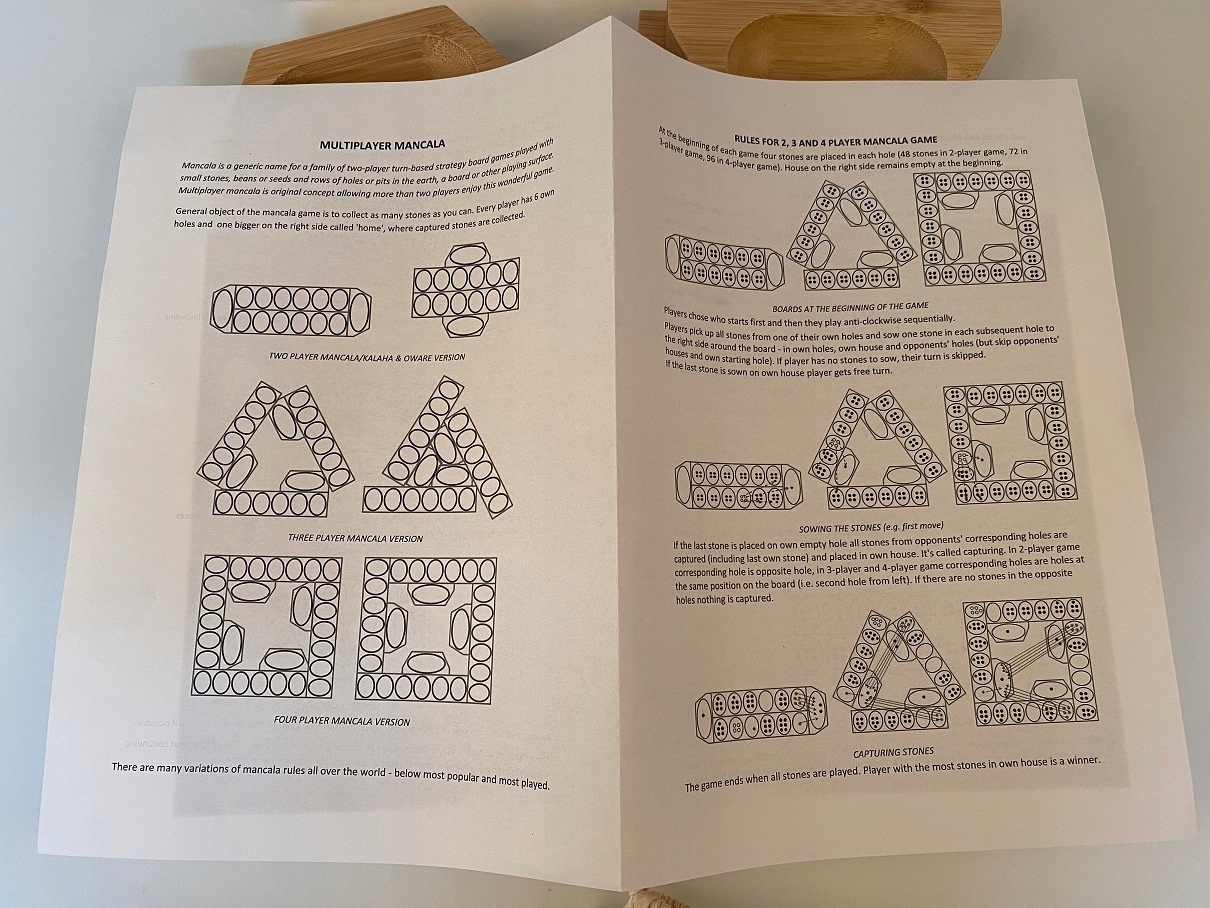 Mankala wieloosobowa - NOWOŚĆ (pomoc w matematyce) Kod producenta multi