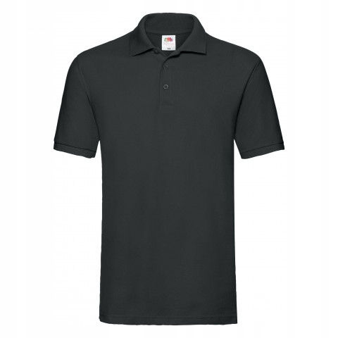 

Koszulka męska Premium Polo FruitLoom Czarny M