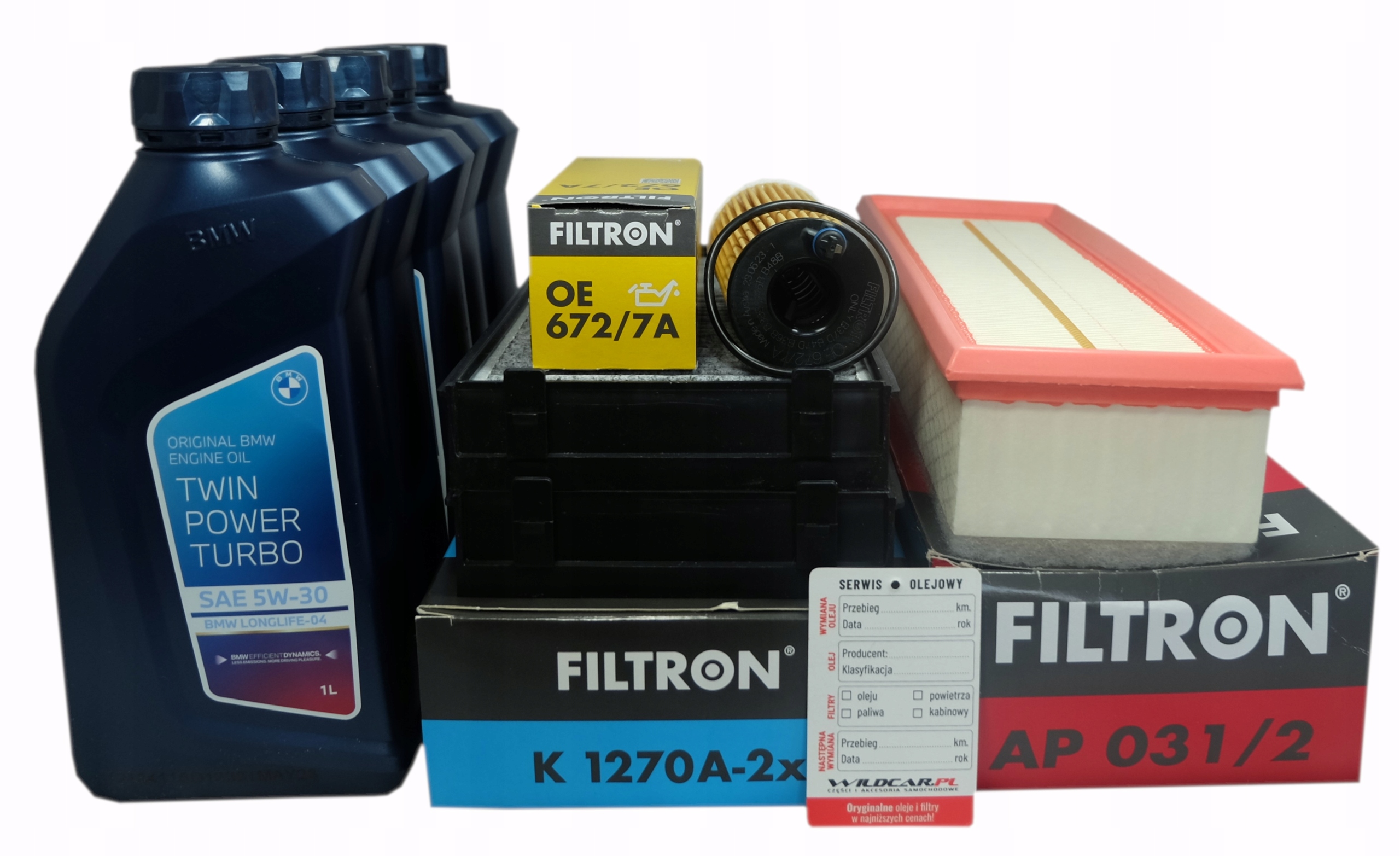 3x Filter Olej Bmw X5 F15 15-18 25d B47D20A 231KM