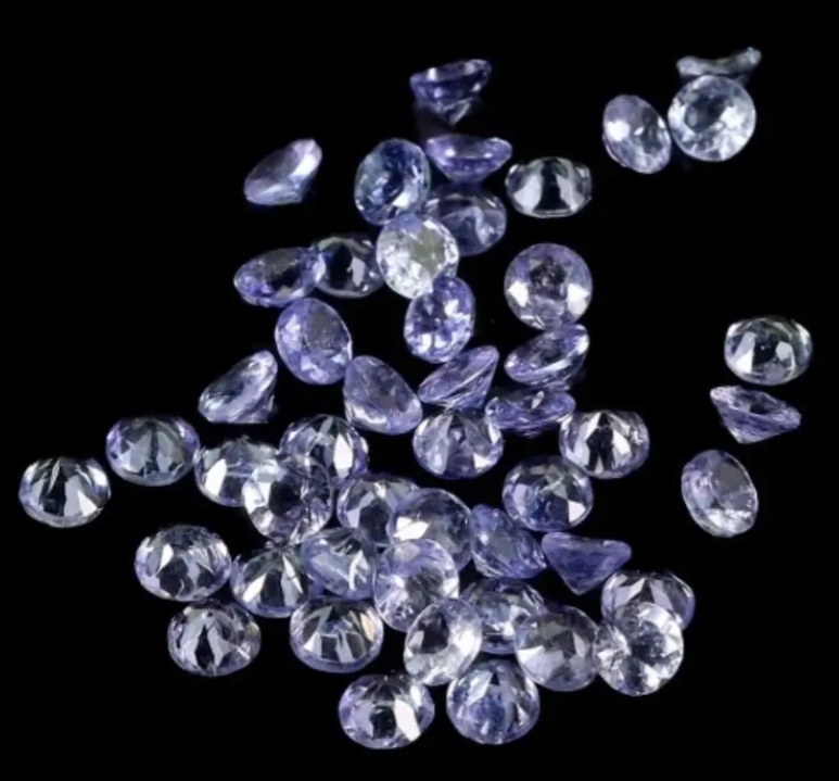 4.04ct Naturalne Tanzanity