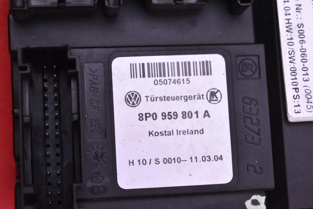 window regulator left front EU 8P0959801A AUDI A3 8P 3D HB 03-05