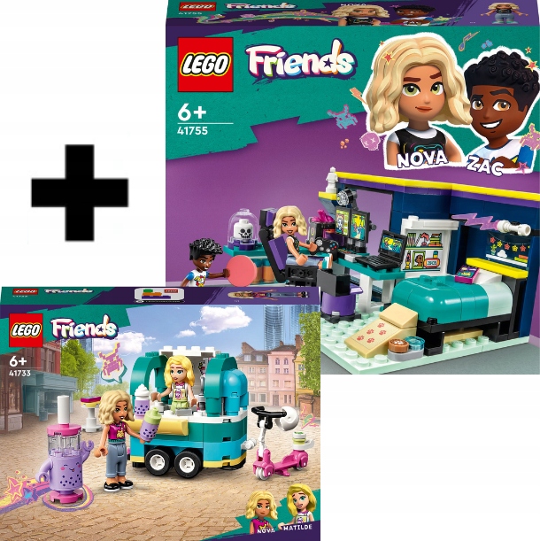 Lego Friends Pokoj Novy 41755 Herna Lego 41733 Dárková Sada