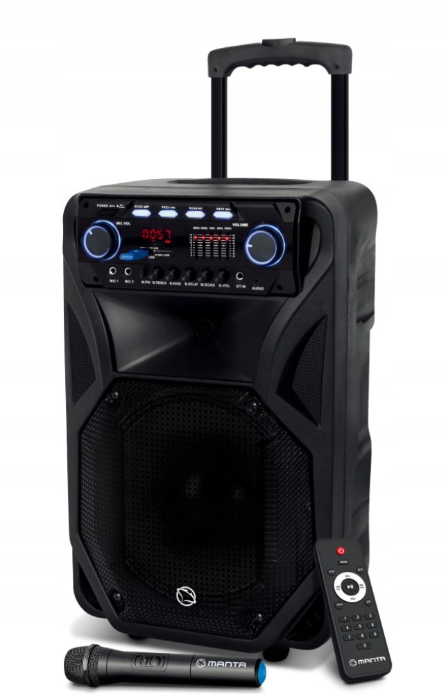 

Głośnik Bluetooth Karaoke Mobilny Mikrofon Fonos