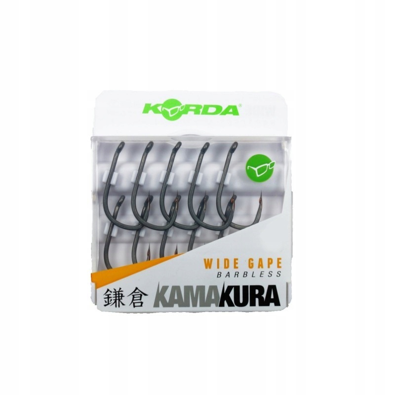 Korda Haczyki Kamakura Wide Gape Barbless ROZ.4