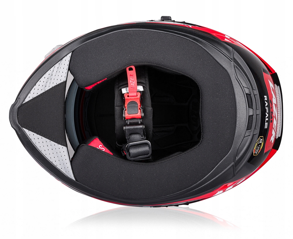 PROFESJONALNY KASK LAZER RAFALE EVO ONI 2XL BLENDA Rodzaj zapięcia mikrometryczne