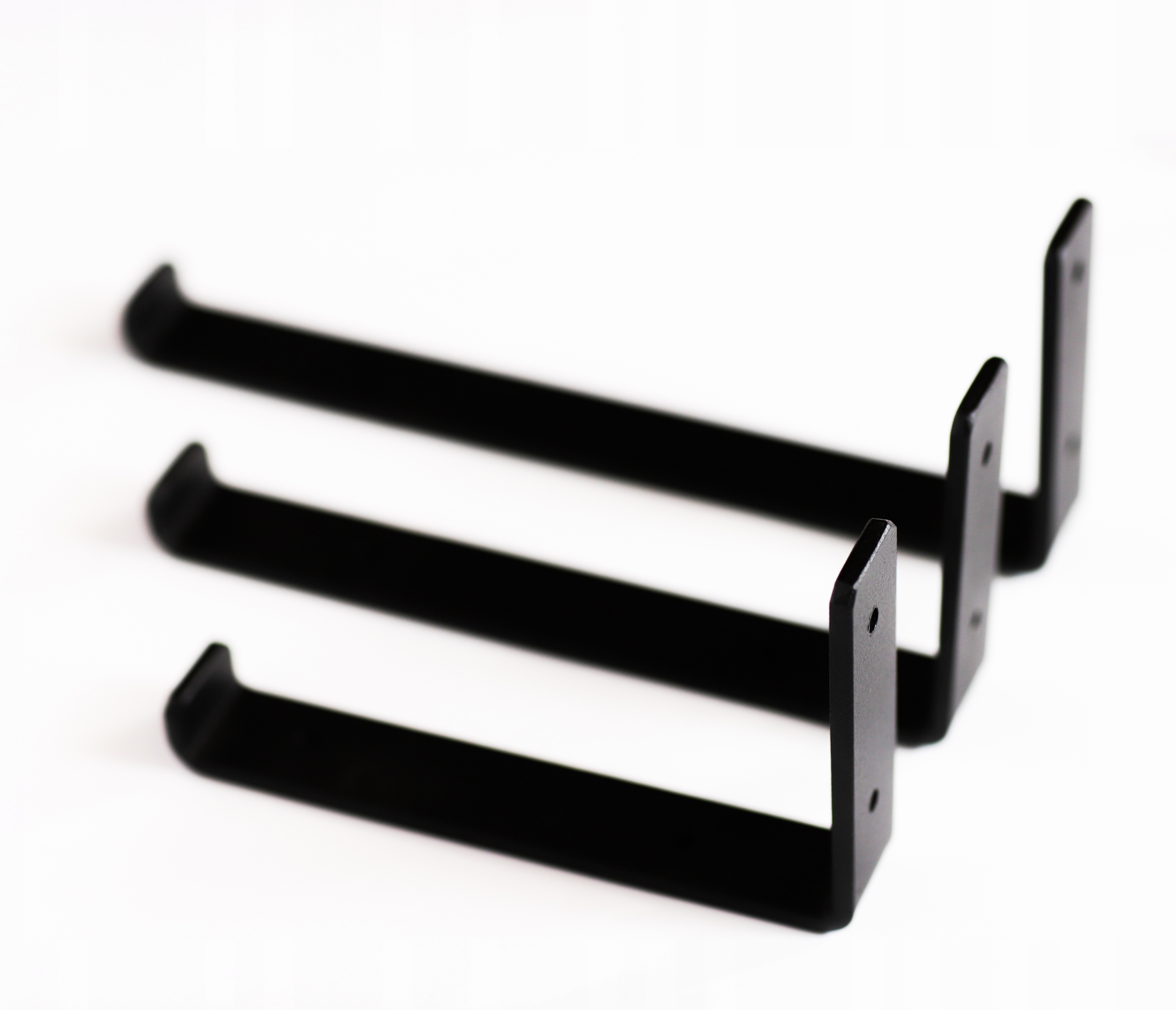 

Wspornik uchwyt do półki metal czarny loft 10cm