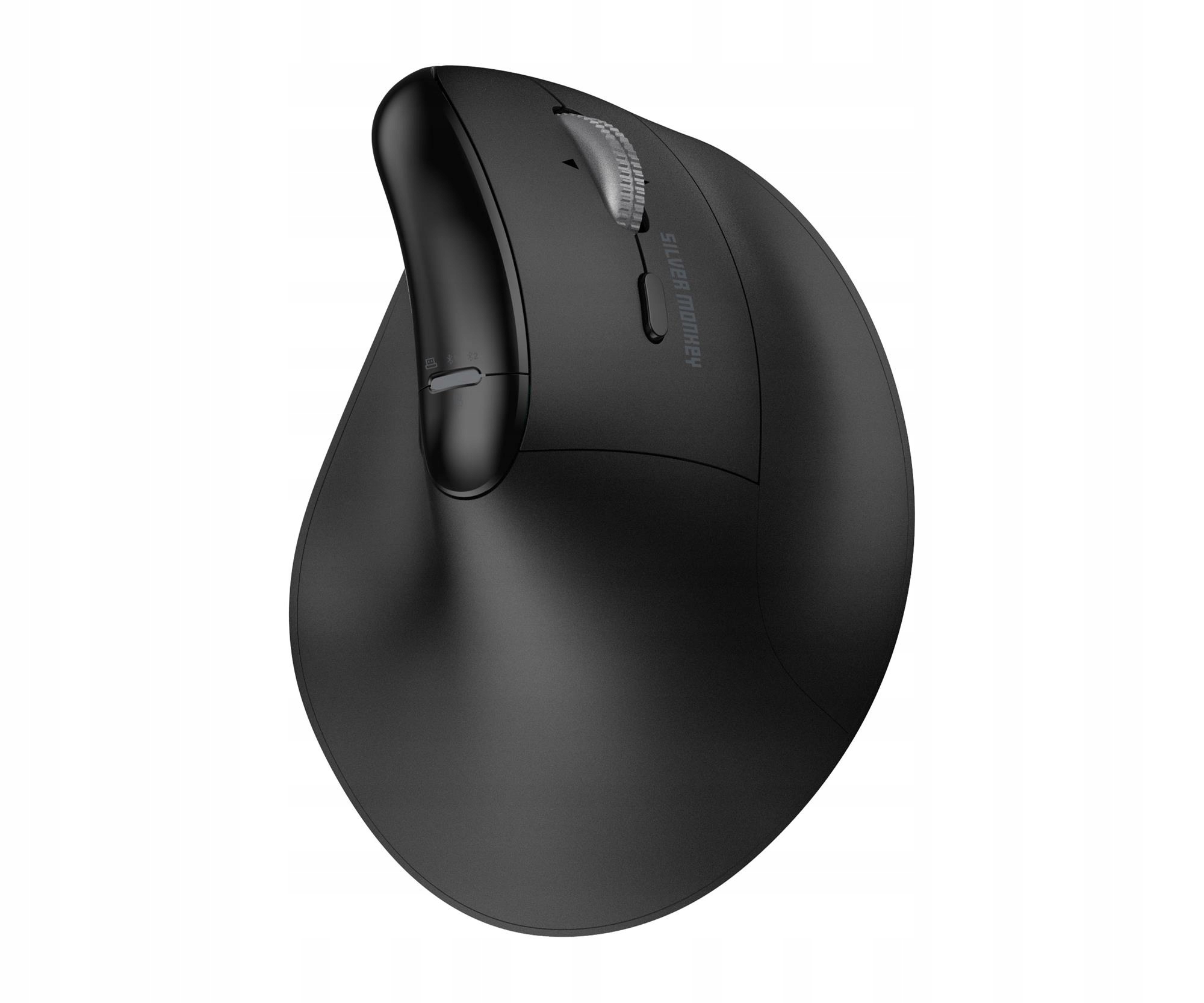 Silver Monkey Bezprzewodowa mysz optyczna Ergonomic Plus Bluetooth+ 2,4GHz