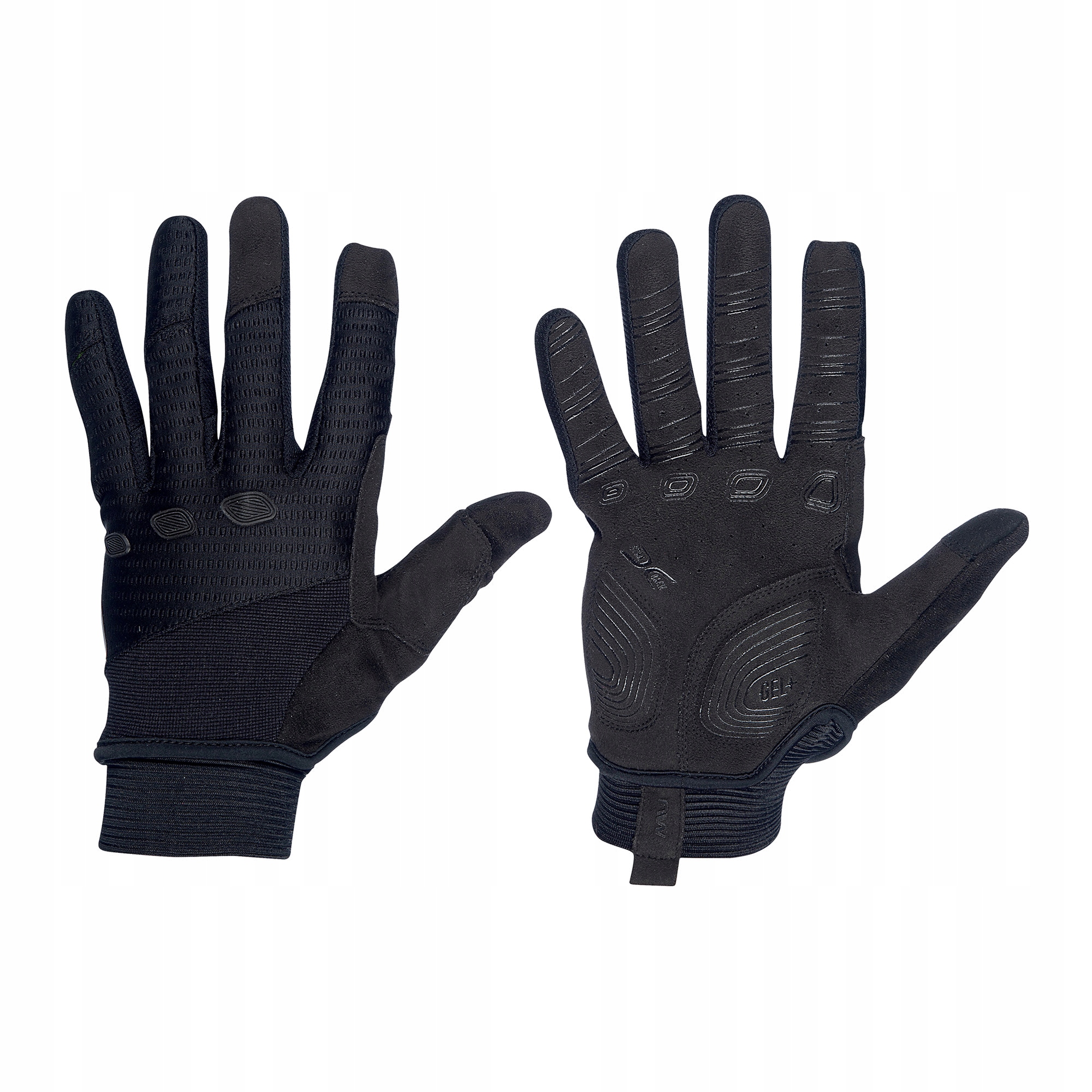 Pánské cyklistické rukavice Northwave Spider Full Finger černé M