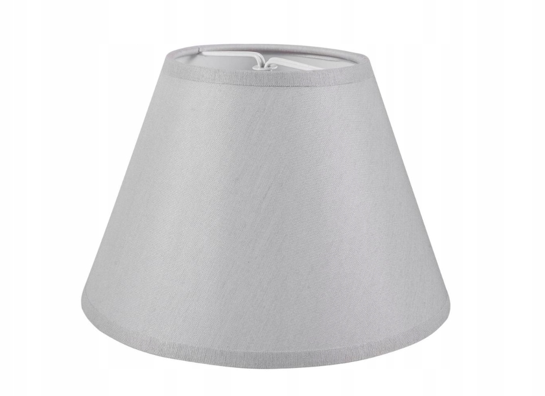 

Abażur Klosz Pcv Tkanina 8x15x10 Jasno Szary