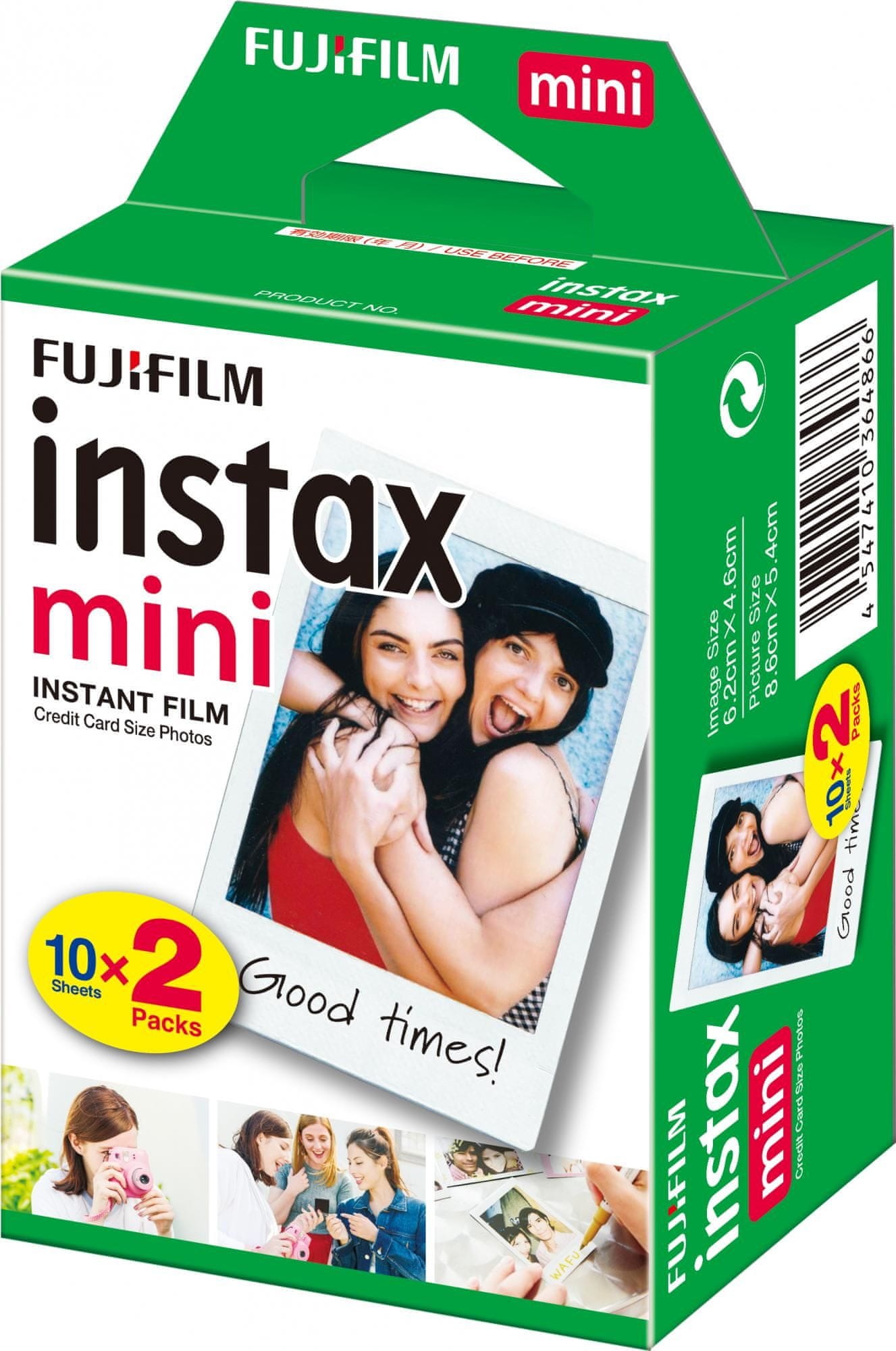 60x WKŁAD INSTAX MINI DO 8 9 11 12 FUJIFILM KLISZE ZDJĘCIA PAPIER 60 SZTUK EAN (GTIN) 5902905101293