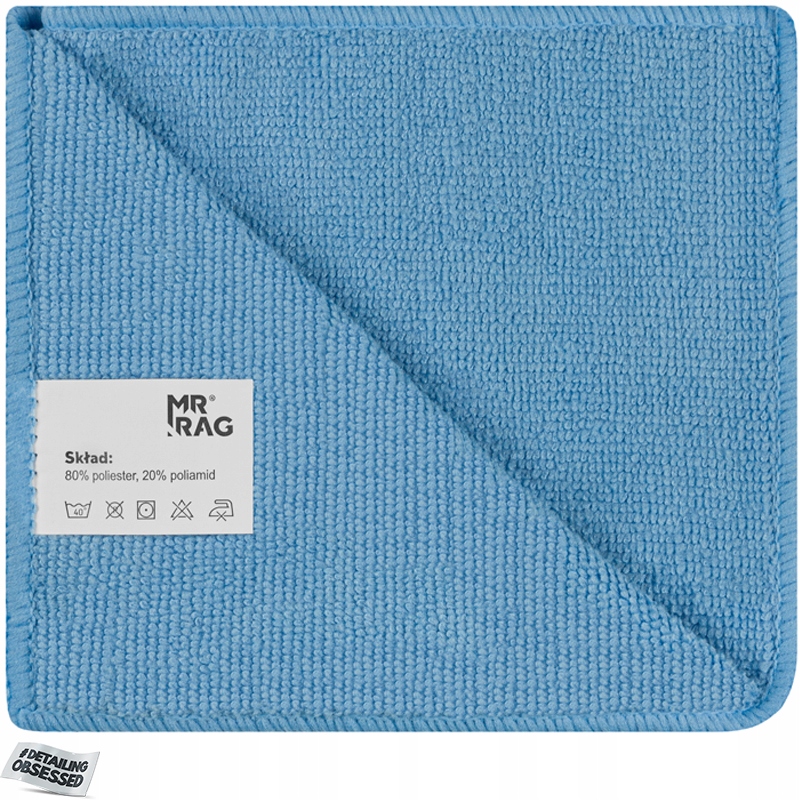 

Mr Rag 30x30cm blue 250gsm mikrofibra niebieska