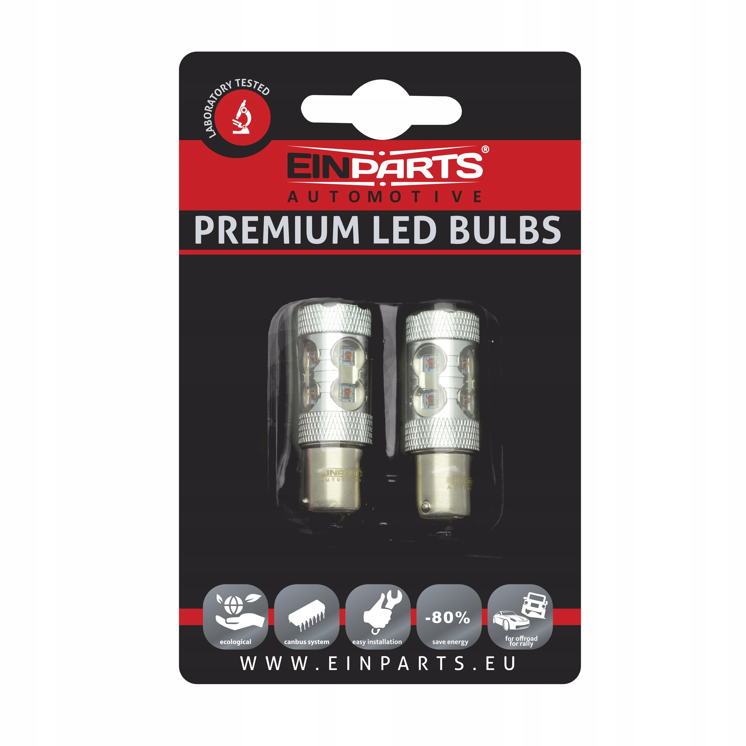 EPL188 P21 1156 50W Cree Led Pomarańczowe