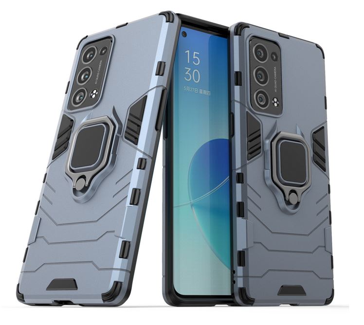 

Etui Pancerne Ring Do Oppo Reno 6 Pro 5G +Szkło