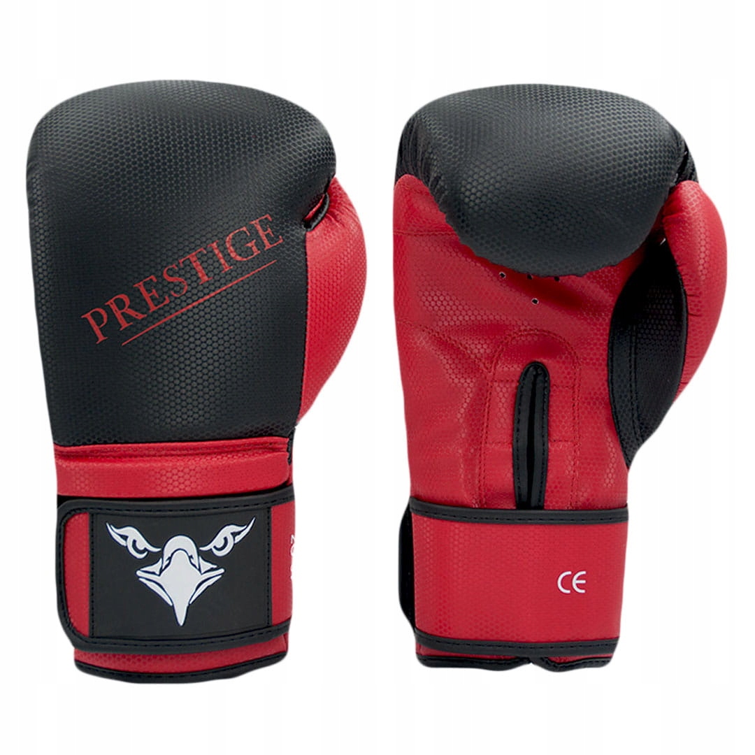 RĘKAWICE BOKSERSKIE KEVLAR RED 14oz PRESTIGE