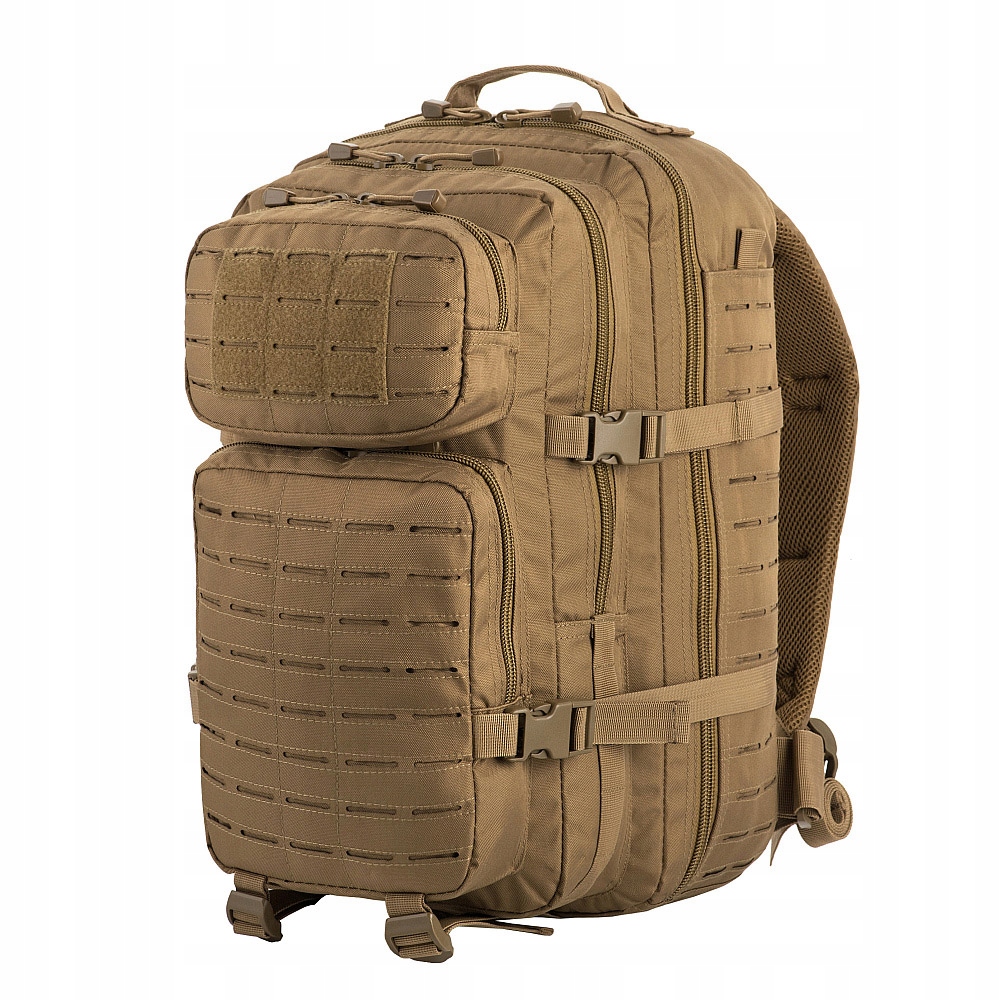 M-Tac Plecak Taktyczny Wojskowy Militarny 36L Assault Pack Laser Cut Tan
