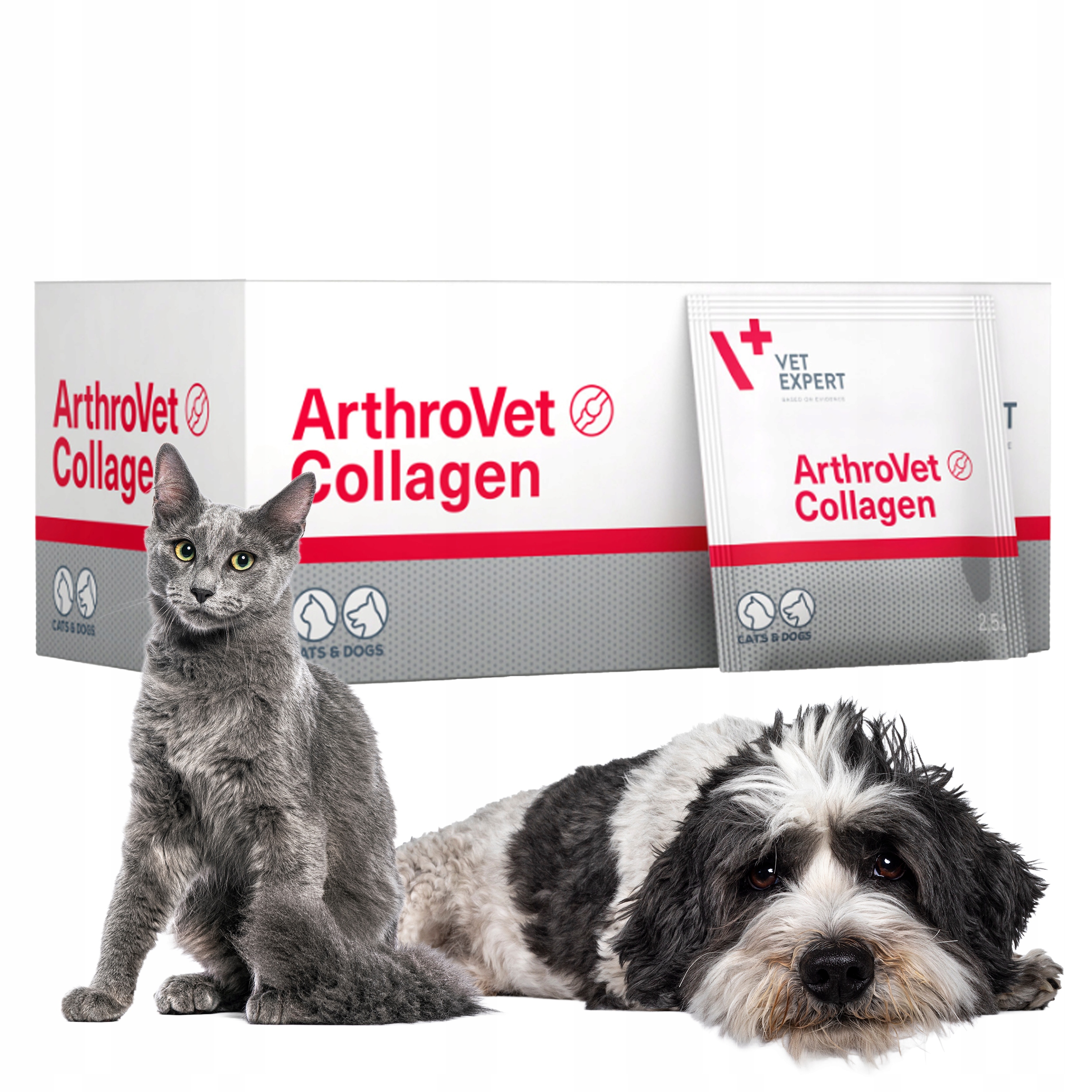 Vet Expert Preparat na Stawy dla Psa Kota Kolagen Arthrovet Collagen 60 szt