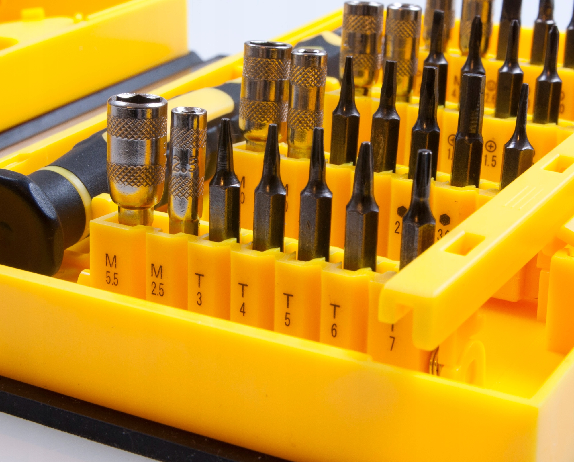 Zestaw Serwisowy Wkrętaków Śrubokrętów Precyzyjnych Do Naprawy 38w1 Etui Marka Gotel