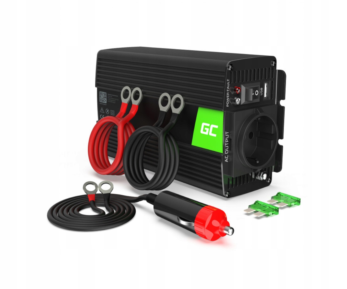 

Przetwornica napięcia Green Cell 24V do 230V 600W