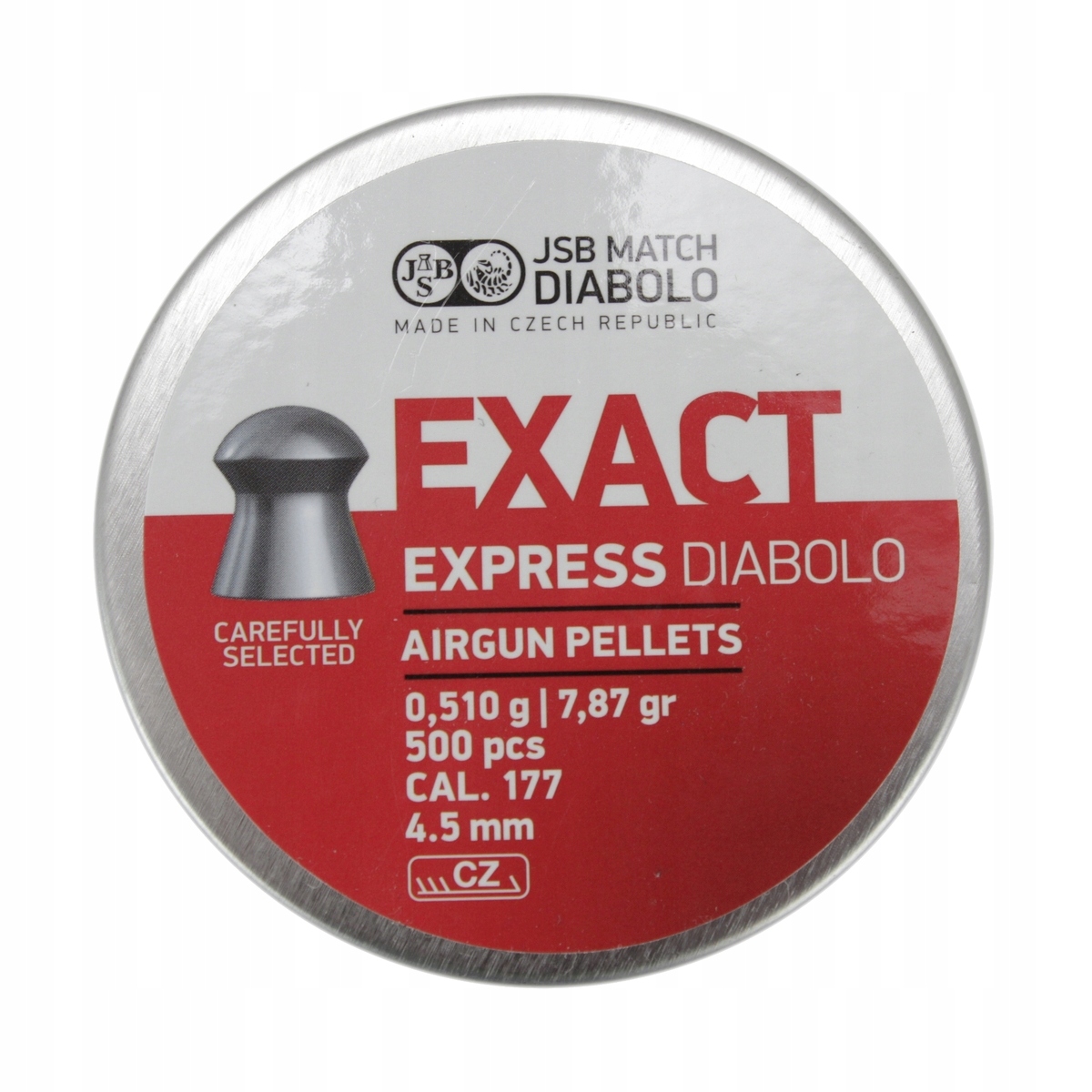 Śrut Diabolo Jsb Exact Express 4,52 mm 1op500sz